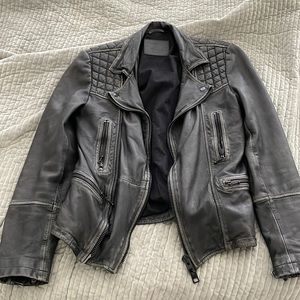 All Saints Leather Jacket